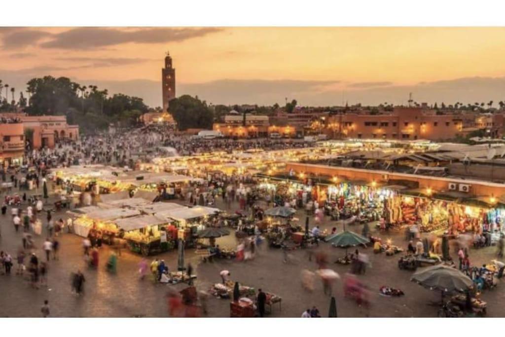 Luxueux Appartement Marrakech Au Coeur De L Hivernage مراكش المظهر الخارجي الصورة
