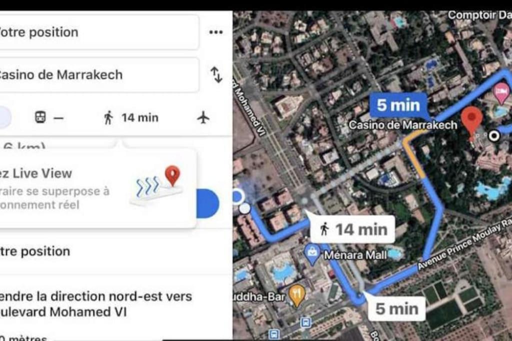 Luxueux Appartement Marrakech Au Coeur De L Hivernage مراكش المظهر الخارجي الصورة